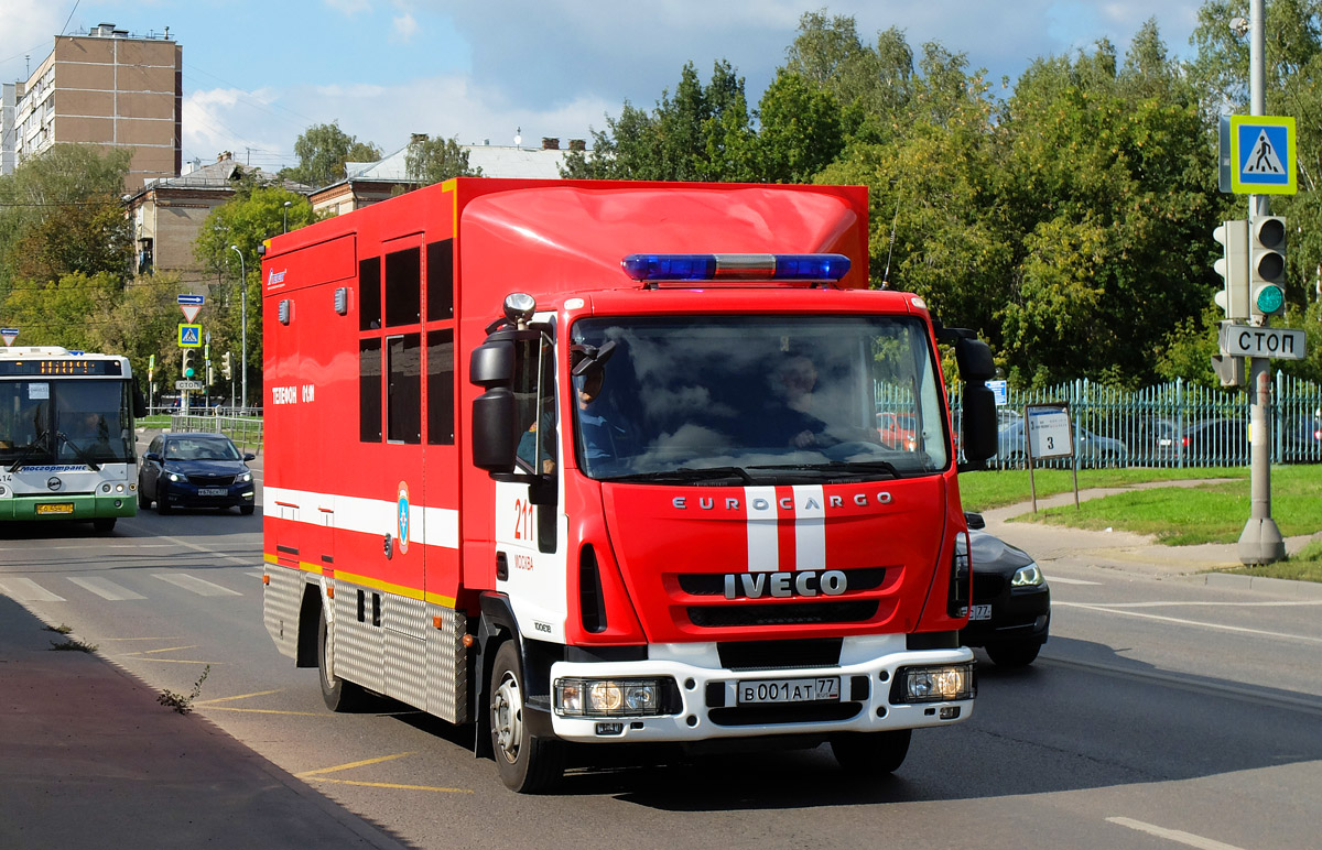 Москва, № В 001 АТ 77 — IVECO EuroCargo ('2008)