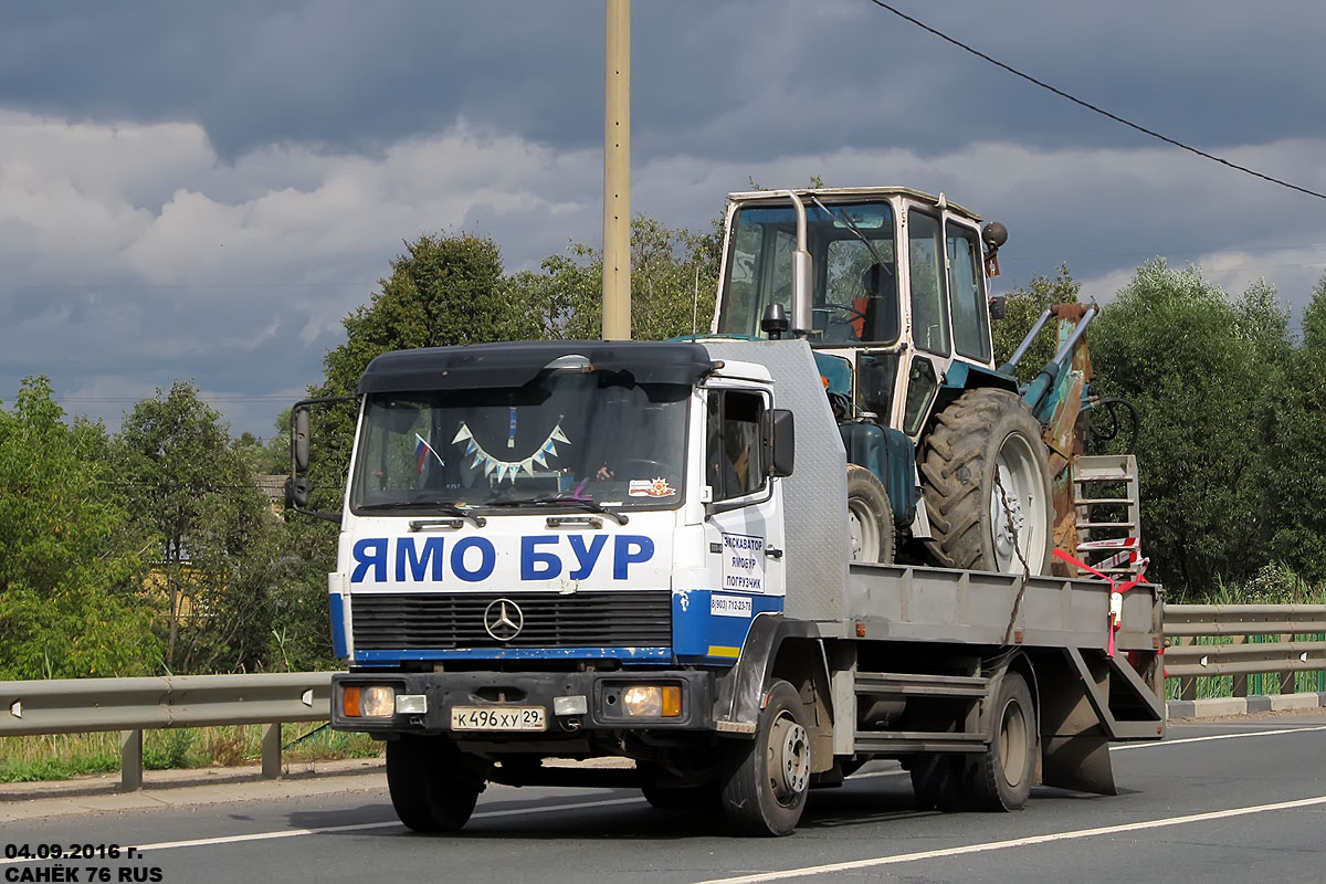 Московская область, № К 496 ХУ 29 — Mercedes-Benz LK 1114