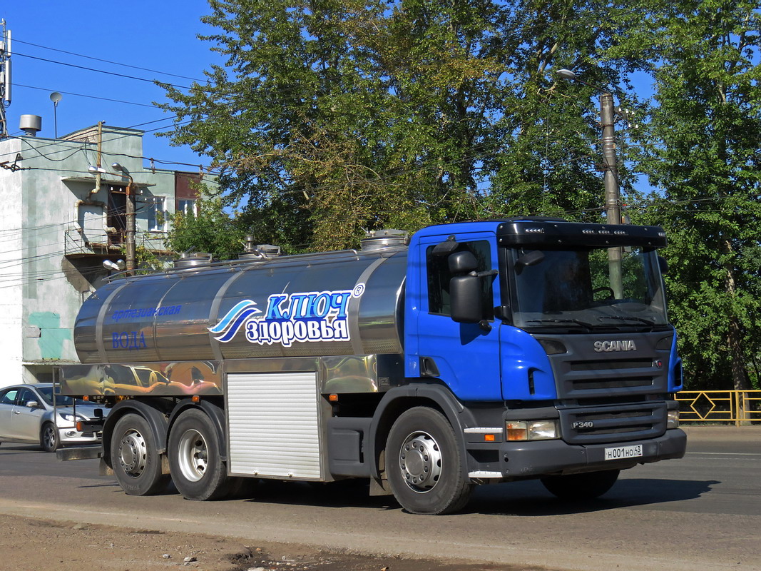 Кировская область, № Н 001 НО 43 — Scania ('2004) P340