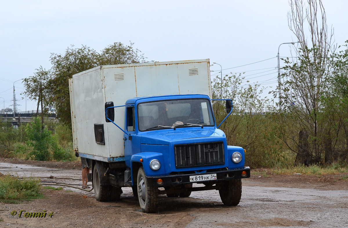 Волгоградская область, № К 819 НК 34 — ГАЗ-3307