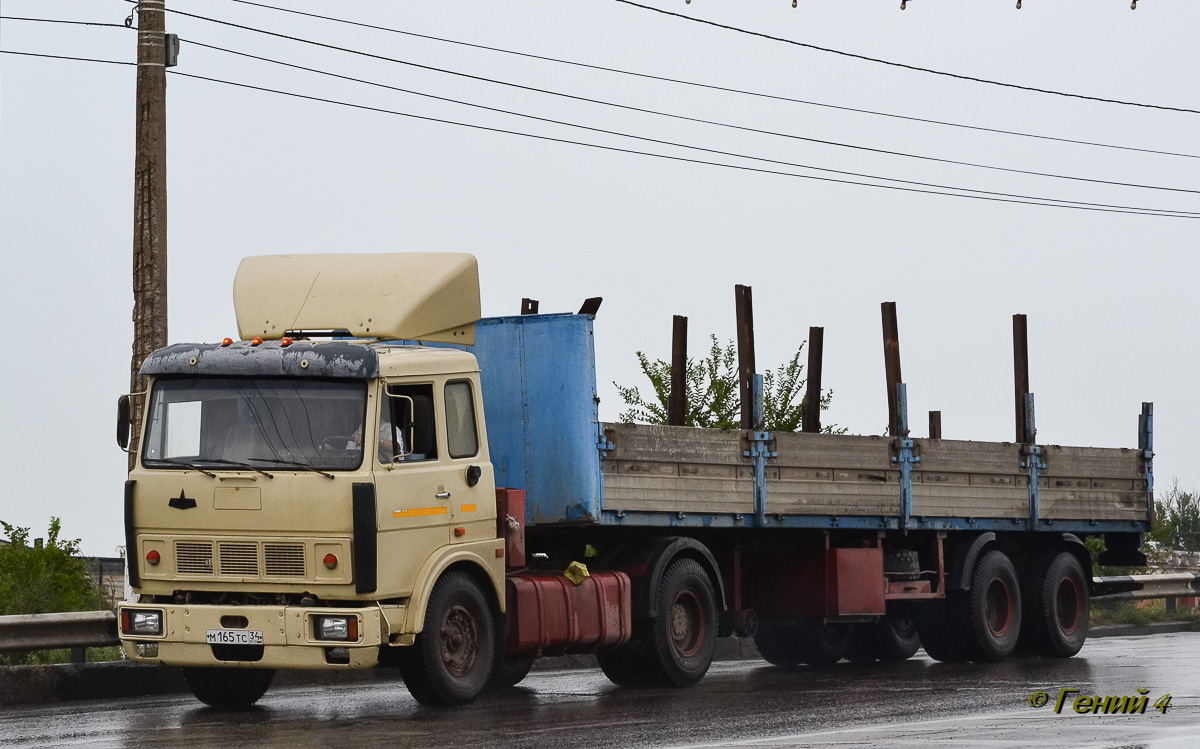 Волгоградская область, № М 165 ТС 34 — МАЗ-5432 (общая модель)