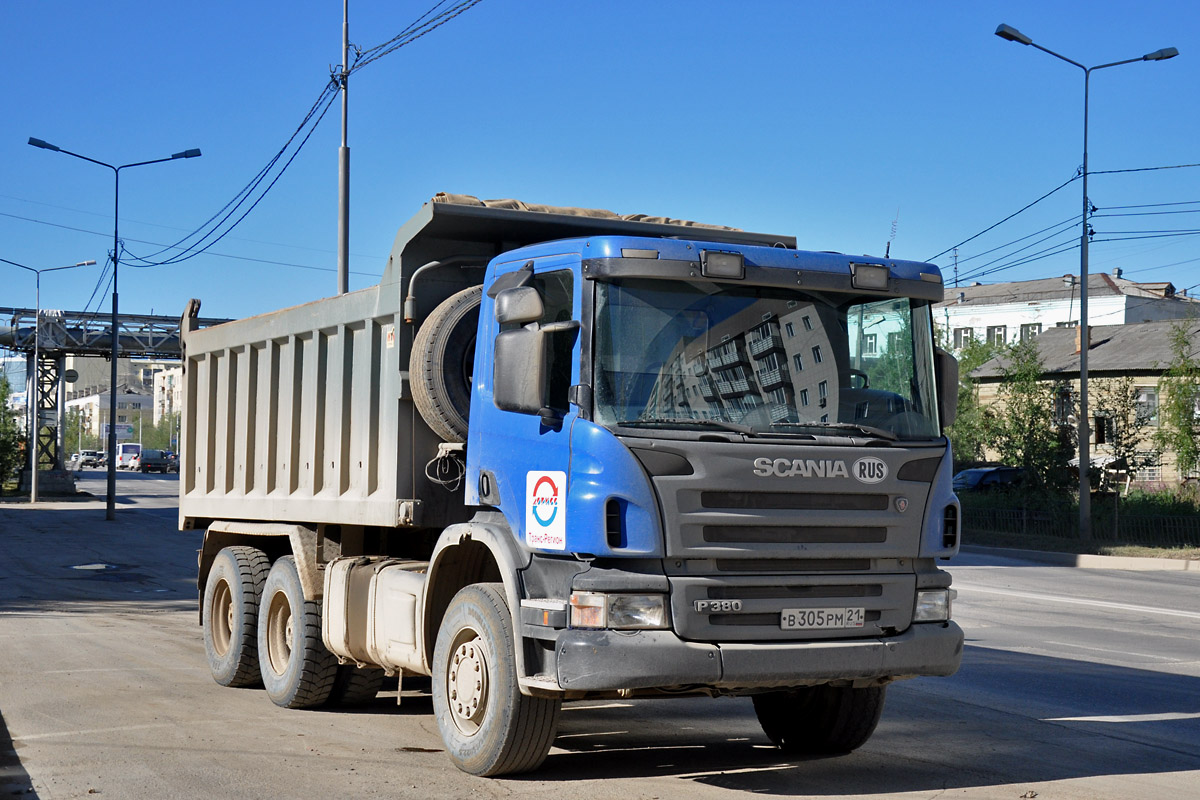 Чувашия, № В 305 РМ 21 — Scania ('2004) P380