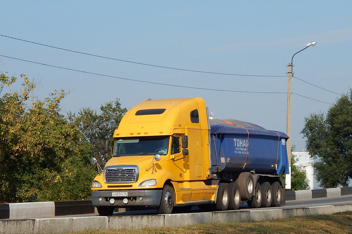 Курская область, № Н 403 РЕ 46 — Freightliner Columbia