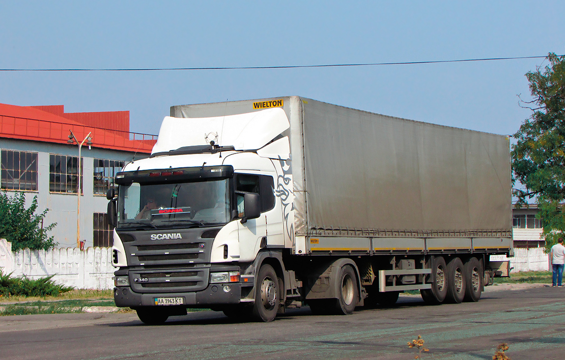 Киев, № АА 3963 КТ — Scania ('2004) P340