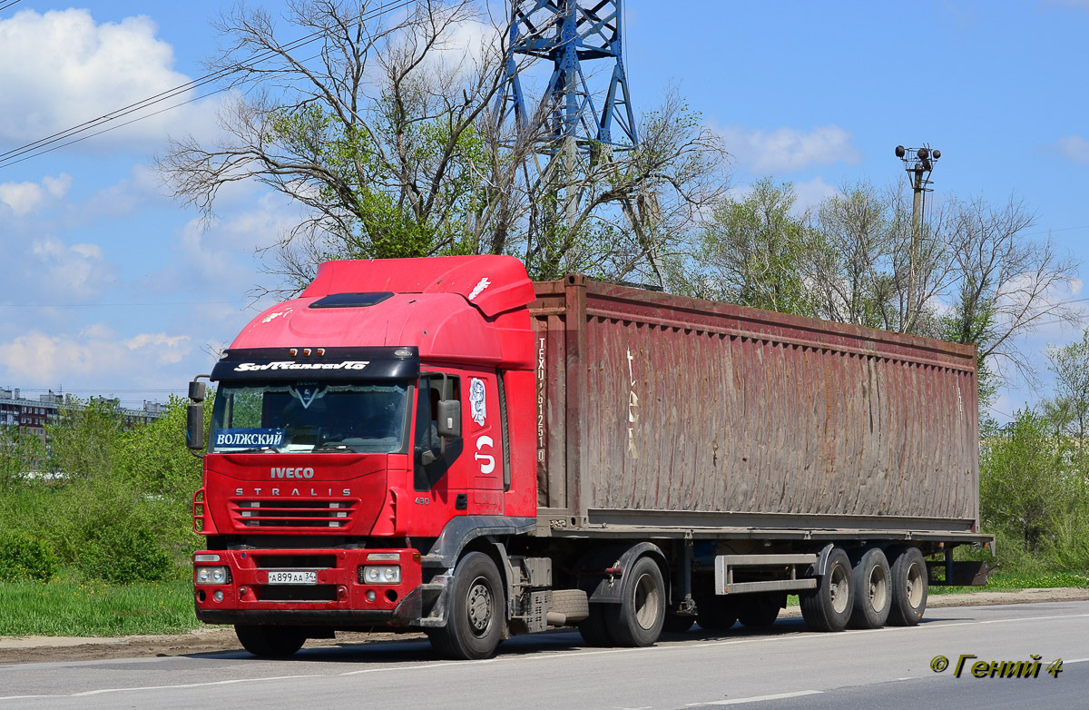 Волгоградская область, № А 899 АА 34 — IVECO Stralis ('2002) 430