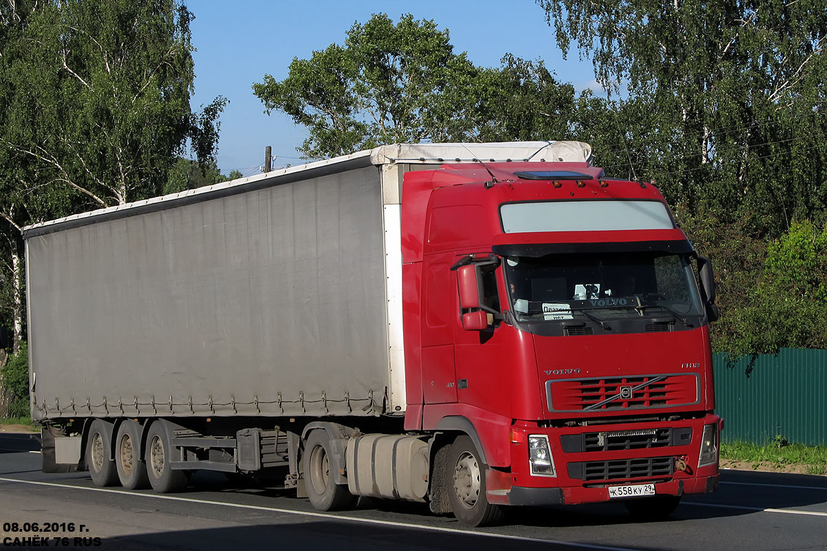 Архангельская область, № К 558 КУ 29 — Volvo ('2002) FH12.460