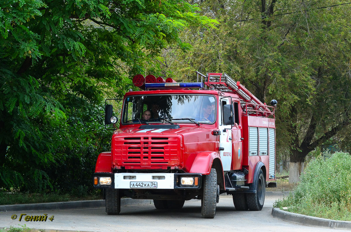 Волгоградская область, № А 442 КА 34 — ЗИЛ-433362