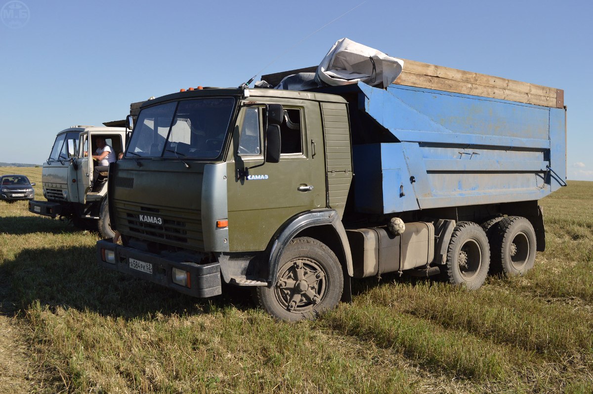 Рязанская область, № А 584 РК  62 — КамАЗ-55111 (общая модель)