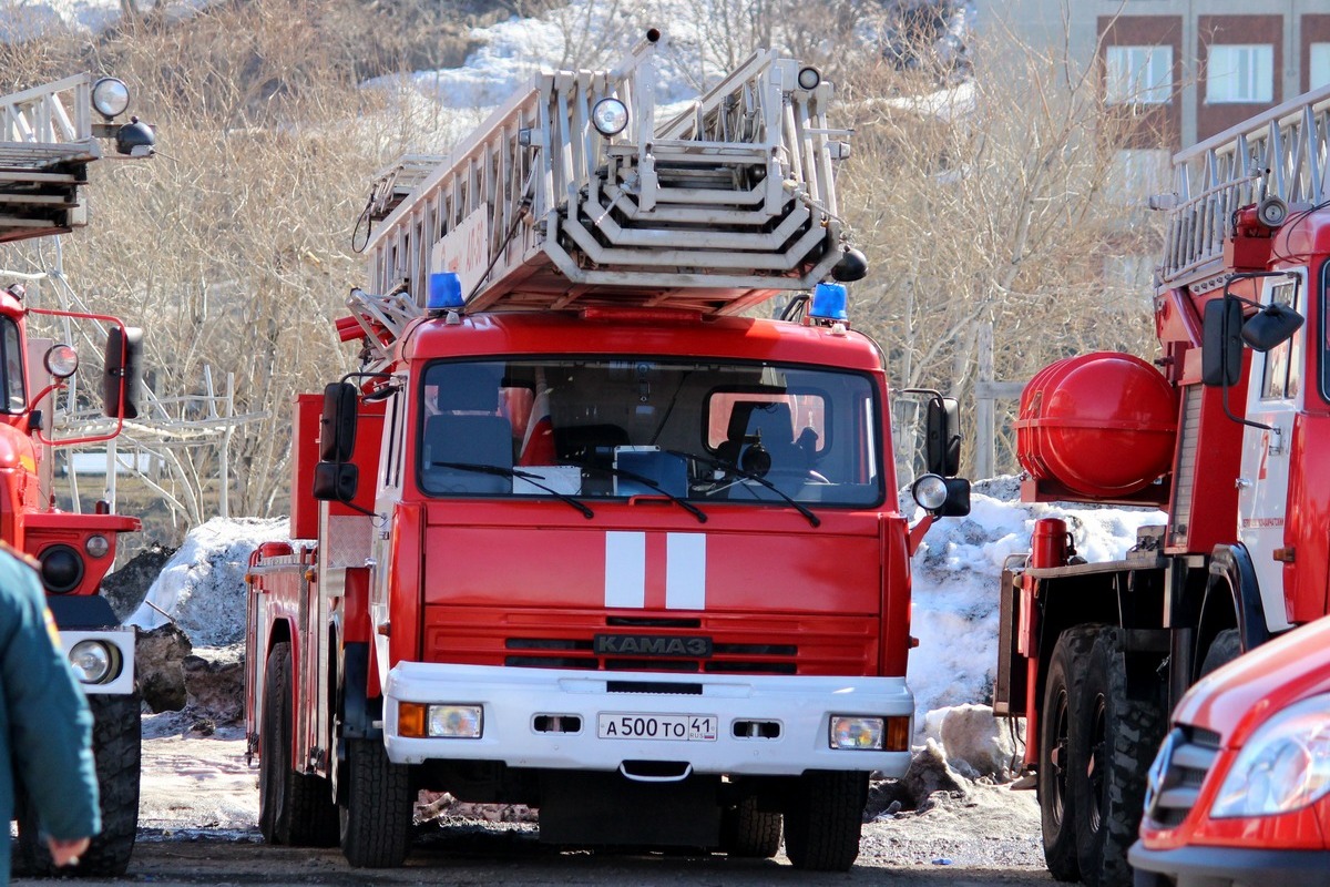 Камчатский край, № А 500 ТО 41 — КамАЗ-65115-62