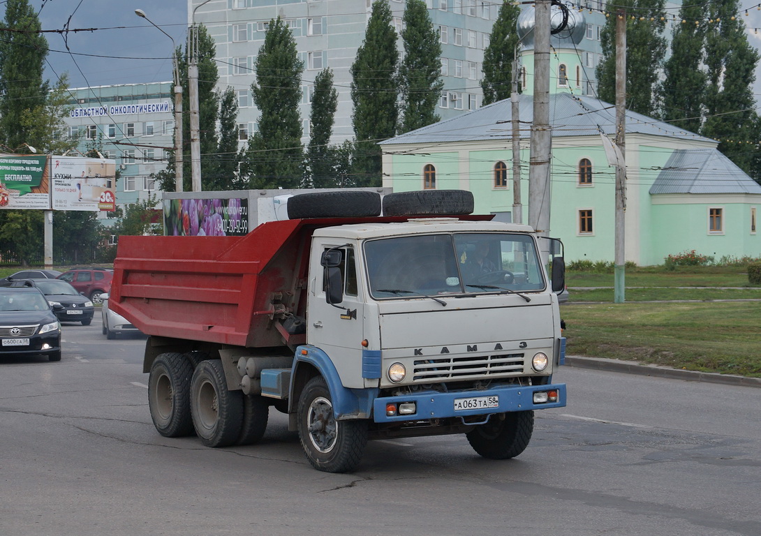 Пензенская область, № А 063 ТА 58 — КамАЗ-5511