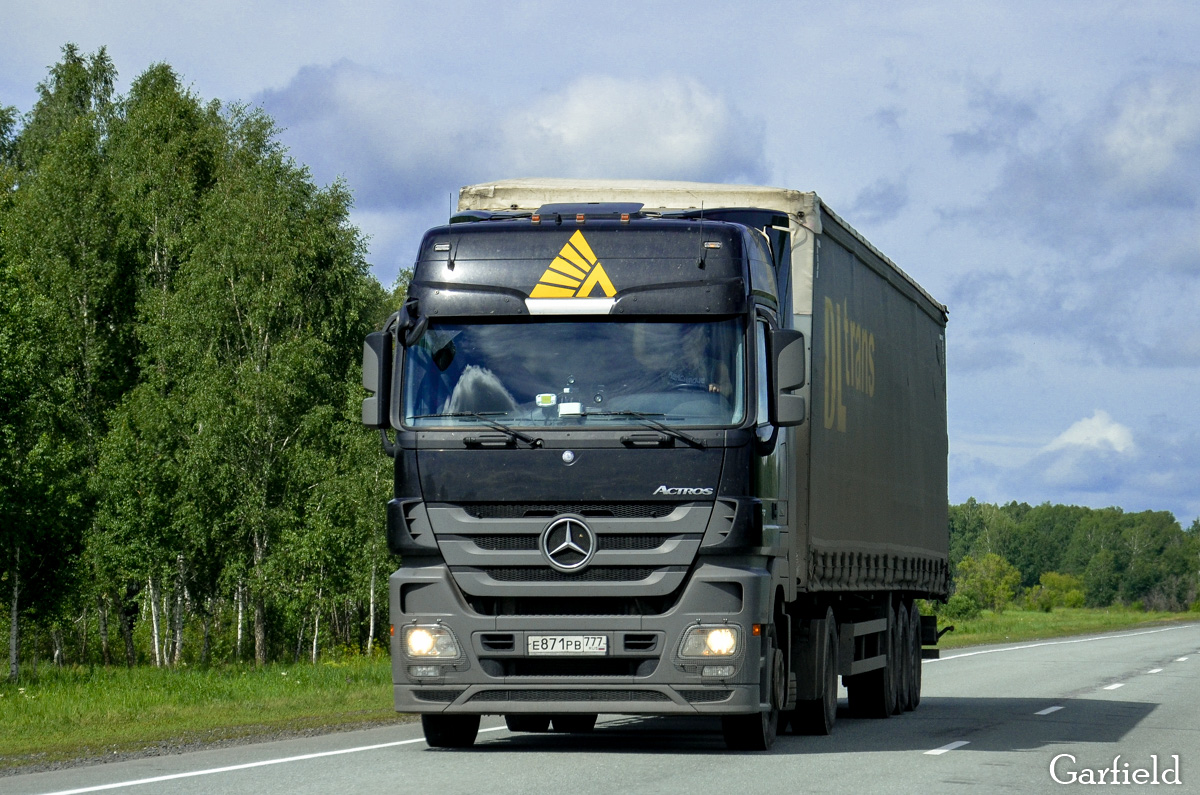 Москва, № Е 871 РВ 777 — Mercedes-Benz Actros '09 1841 [Z9M]