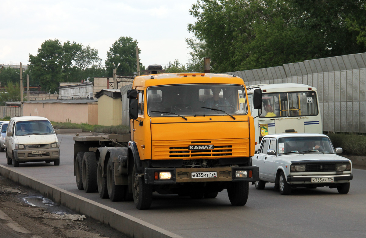 Красноярский край, № А 835 МТ 124 — КамАЗ-54112