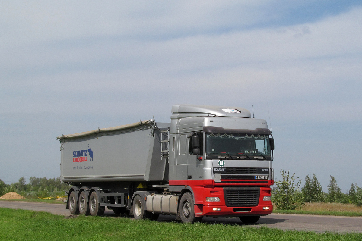 Литва, № GJC 916 — DAF XF95 FT