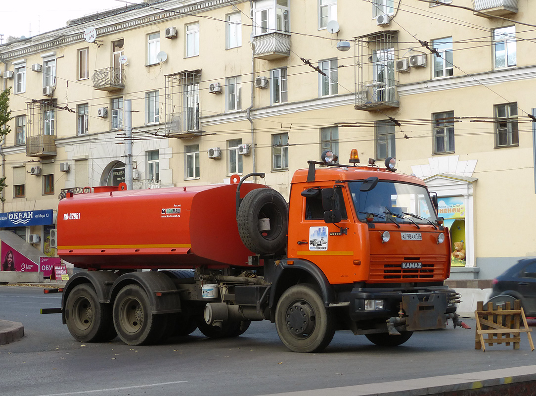 Волгоградская область, № А 798 АА 134 — КамАЗ-65115-62