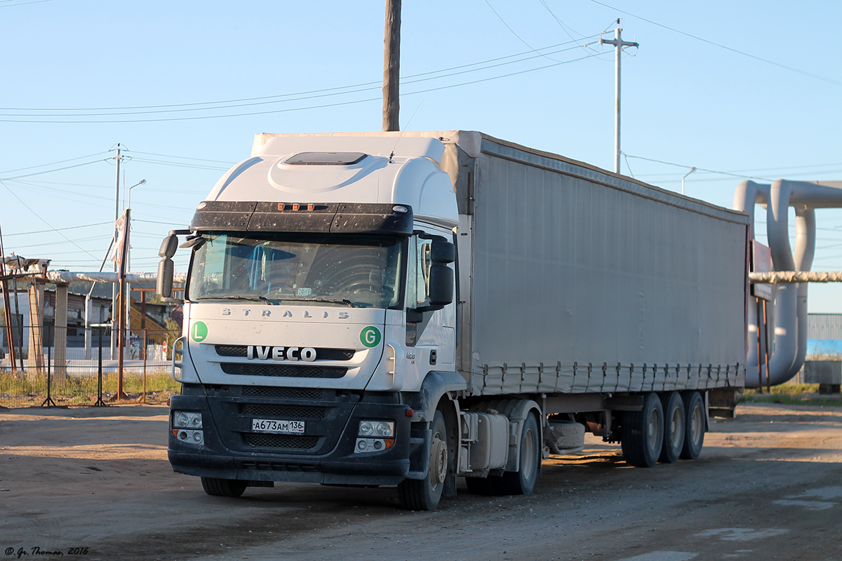 Воронежская область, № А 673 АМ 136 — IVECO Stralis ('2007) 420