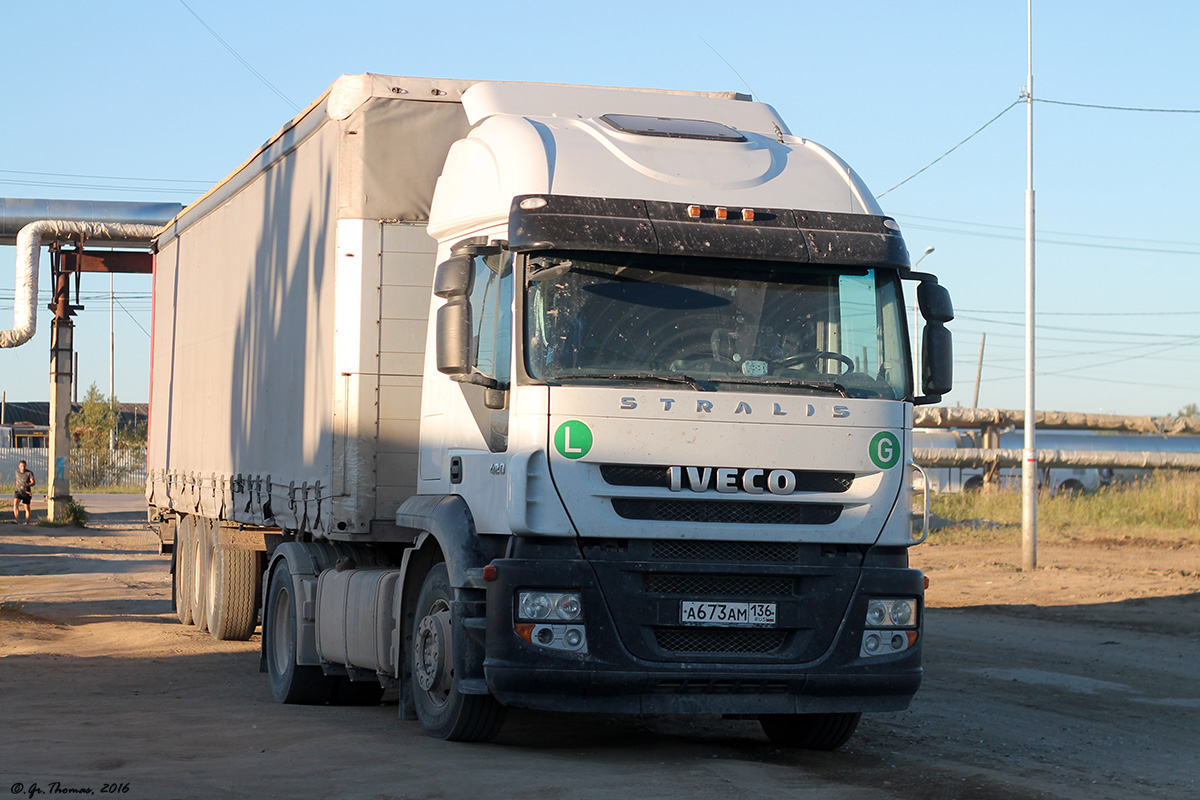 Воронежская область, № А 673 АМ 136 — IVECO Stralis ('2007) 420