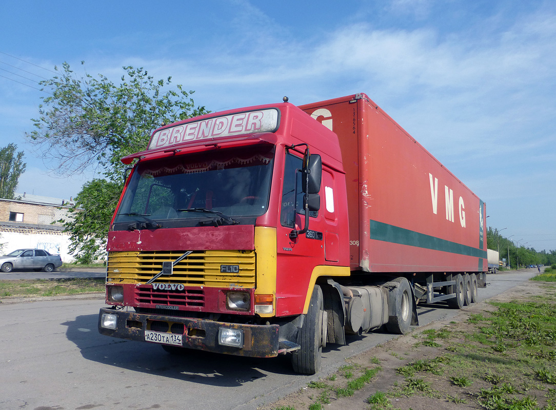 Волгоградская область, № А 230 ТА 134 — Volvo FL10