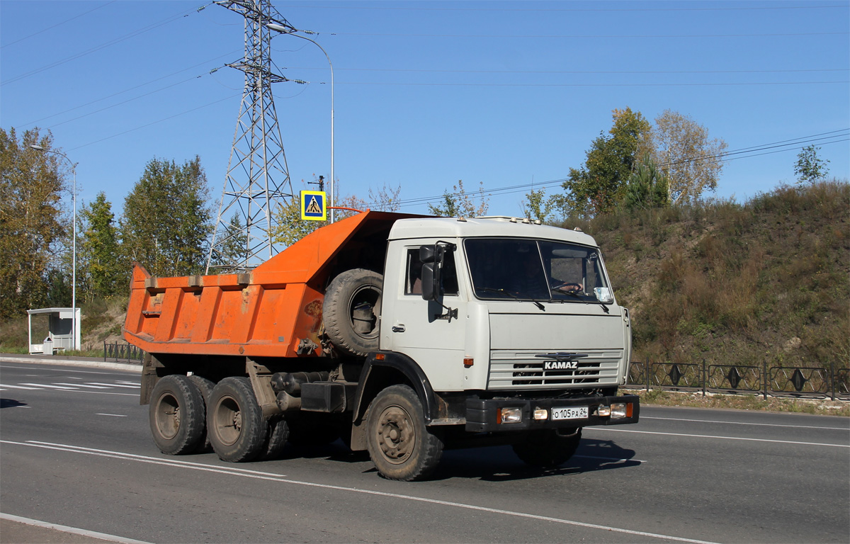 Красноярский край, № О 105 РА 24 — КамАЗ-55111-02 [55111C]