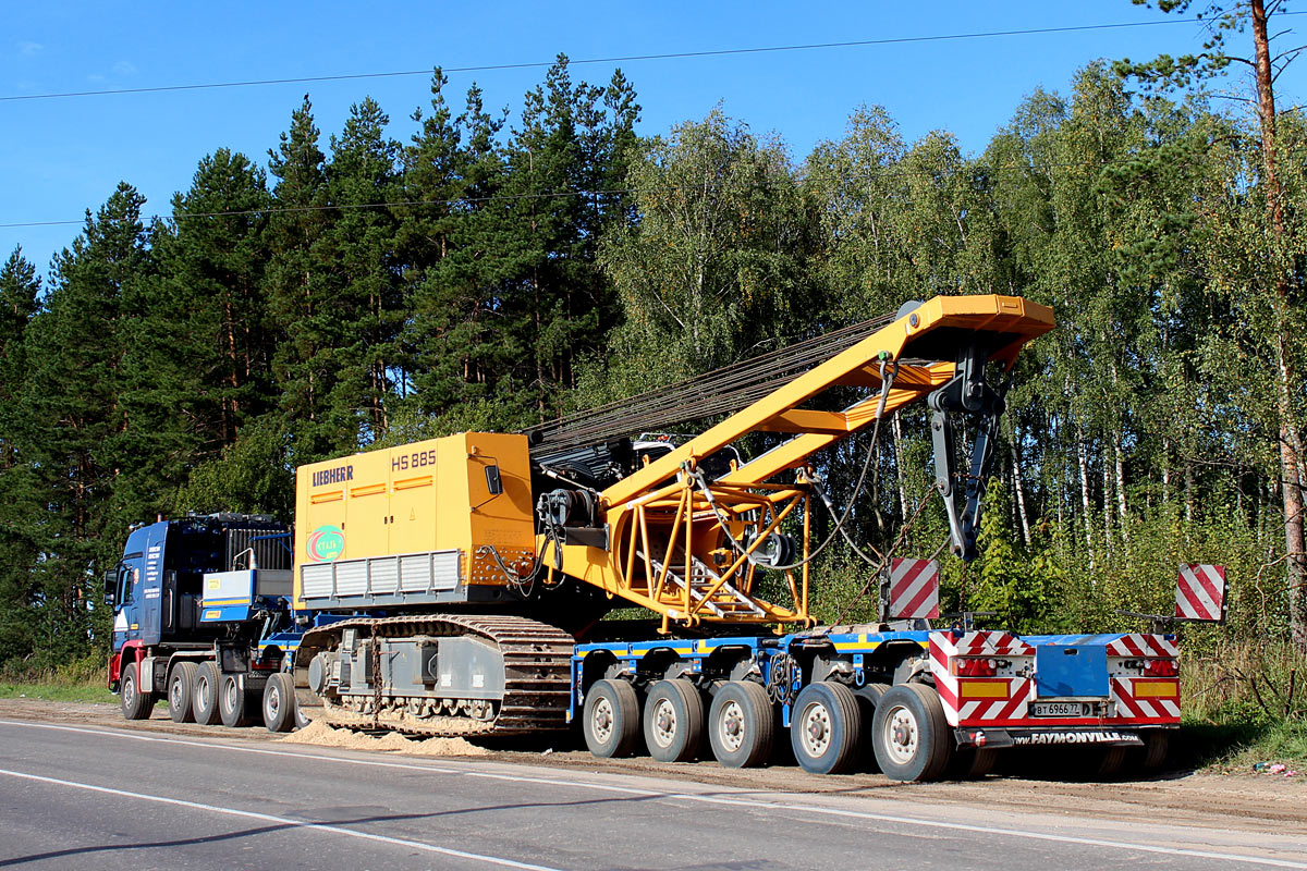 Москва, № О 994 НМ 777 — Mercedes-Benz Actros ('2009)