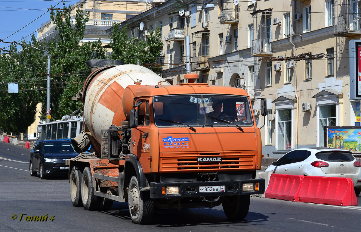 Волгоградская область, № К 852 ЕВ 34 — КамАЗ-53229-15 [53229R]