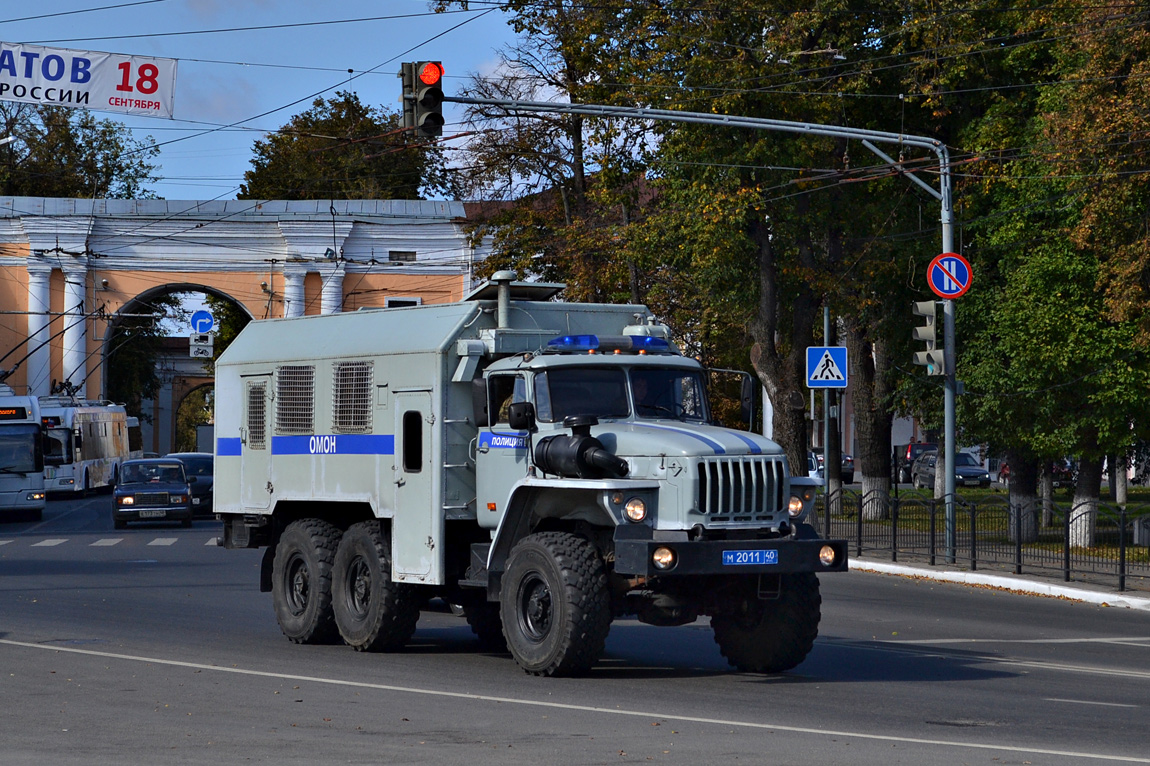 Калужская область, № М 2011 40 — Урал-43203-41