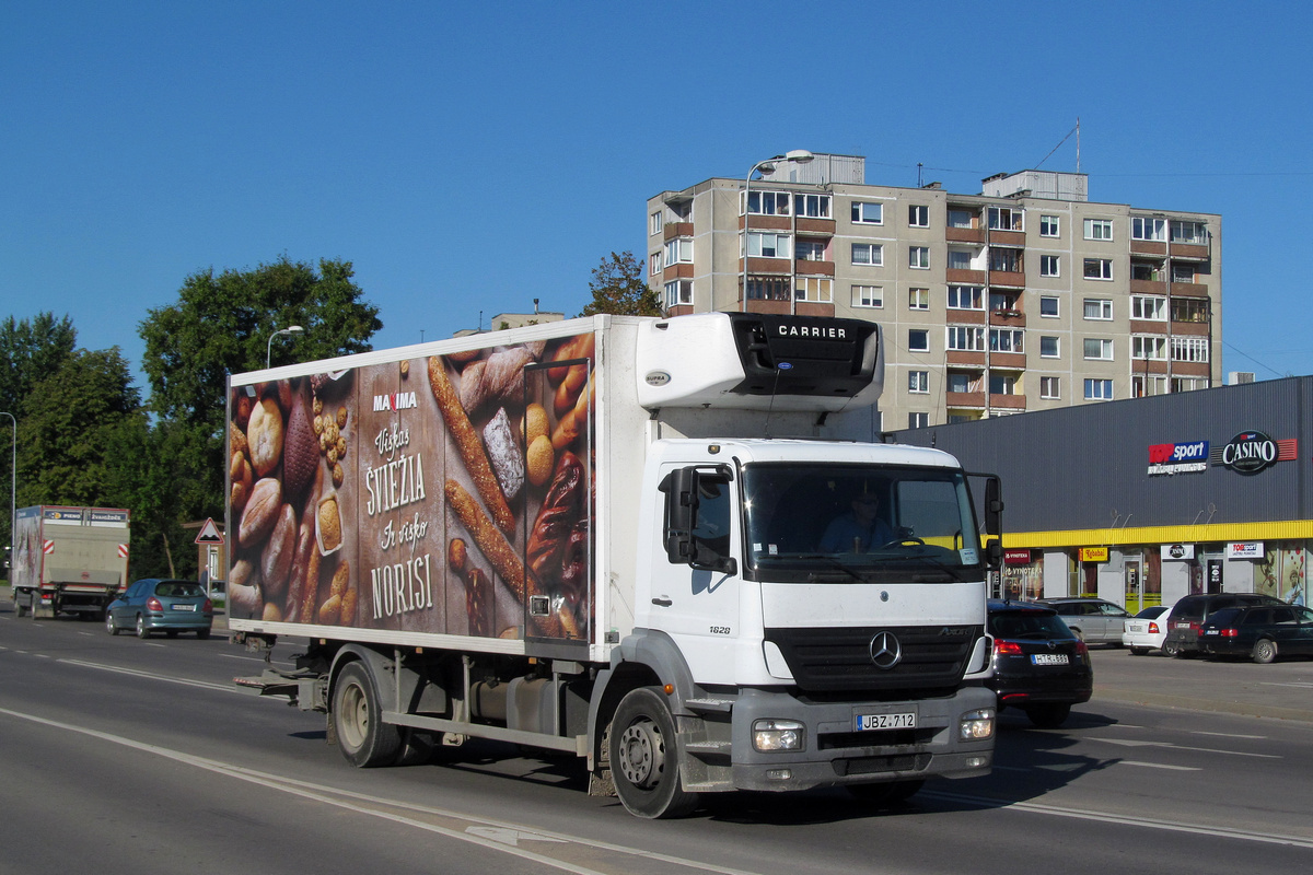 Литва, № JBZ 712 — Mercedes-Benz Axor 1828