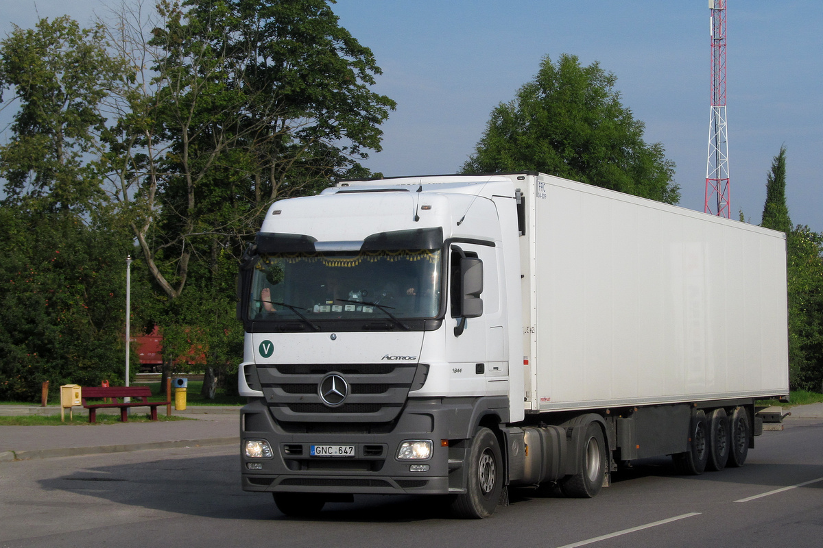 Литва, № GNC 647 — Mercedes-Benz Actros ('2009) 1844