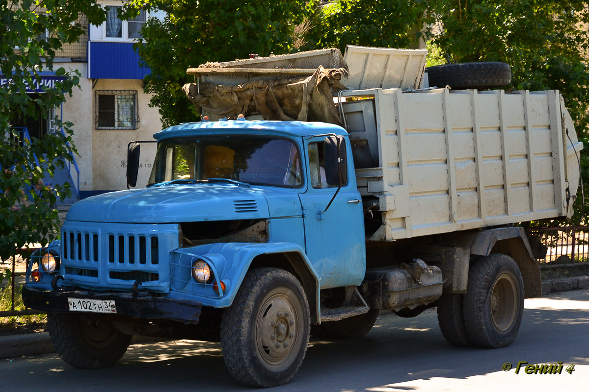 Волгоградская область, № А 102 ТН 34 — ЗИЛ-130