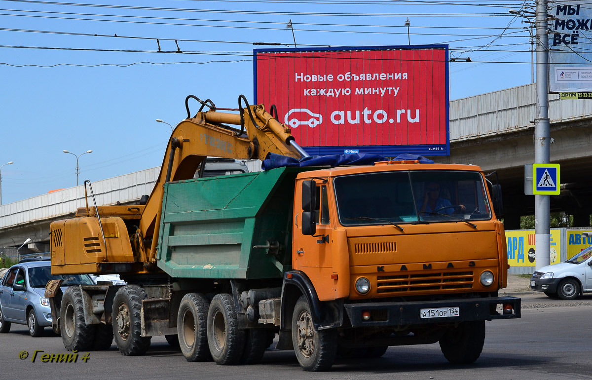 Волгоградская область, № А 151 ОР 134 — КамАЗ-5511