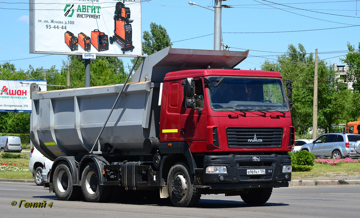 Волгоградская область, № В 969 АТ 134 — МАЗ-6501B9