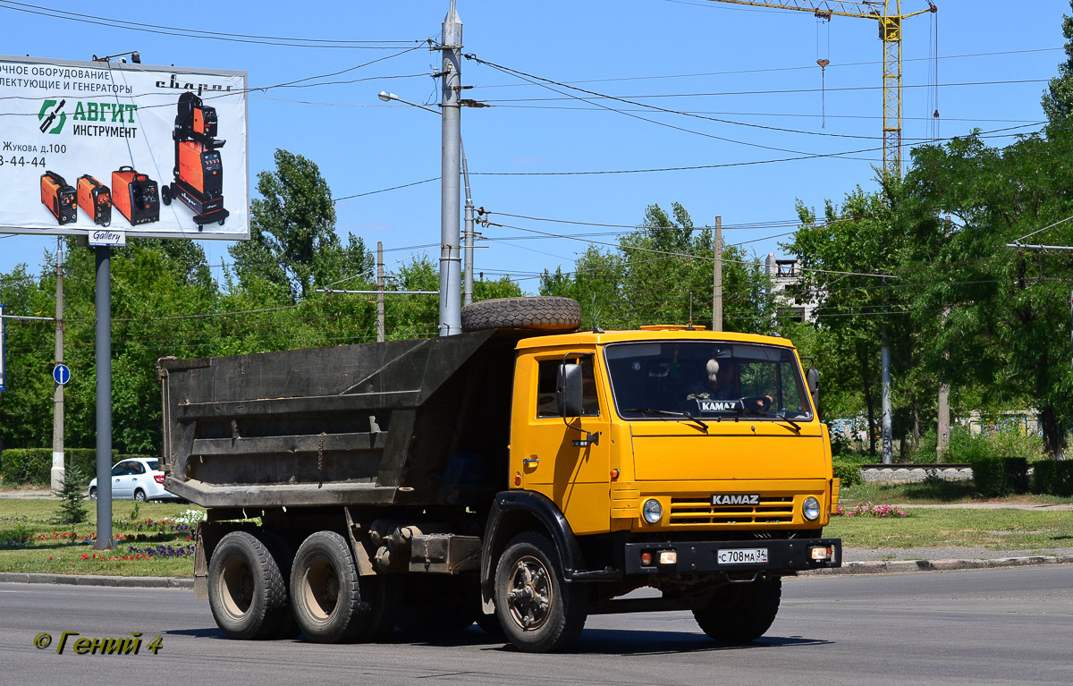 Волгоградская область, № С 708 МА 34 — КамАЗ-5511