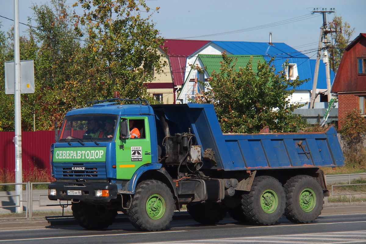 Ханты-Мансийский автоном.округ, № Р 770 ХК 86 — КамАЗ-43118-10 [43118K]