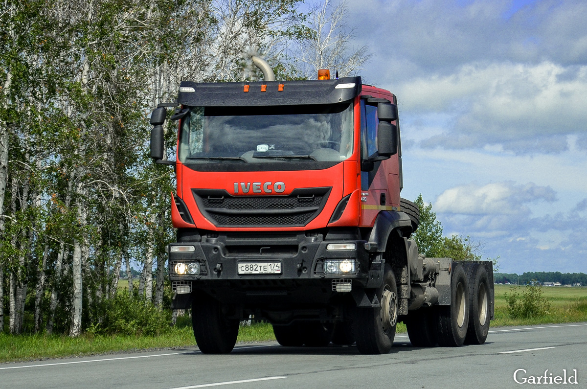 Санкт-Петербург, № С 882 ТЕ 174 — IVECO-AMT Trakker ('2013)