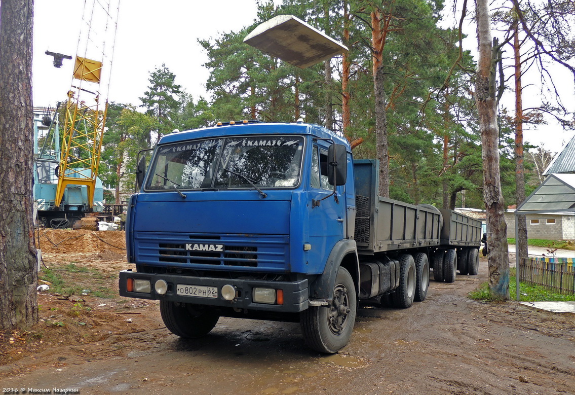 Рязанская область, № О 802 РН 62 — КамАЗ-5320