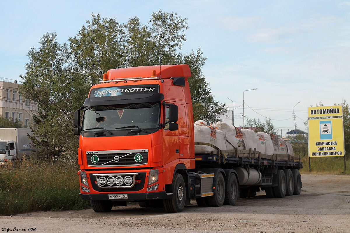 Саха (Якутия), № Х 282 КЕ 14 — Volvo ('2008) FH.520