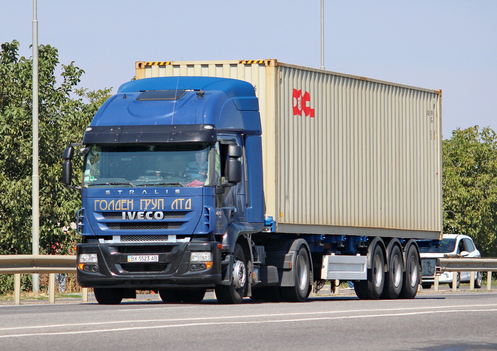 Хмельницкая область, № ВХ 5523 АВ — IVECO Stralis ('2007) 420