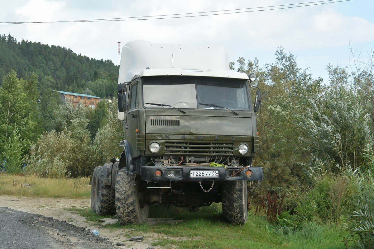 Ханты-Мансийский автоном.округ, № Т 226 УУ 86 — КамАЗ-43101