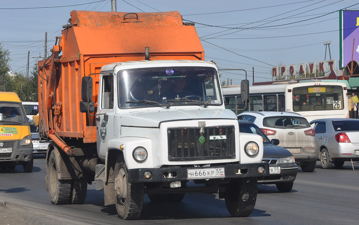 Омская область, № Н 666 КР 55 — ГАЗ-3307