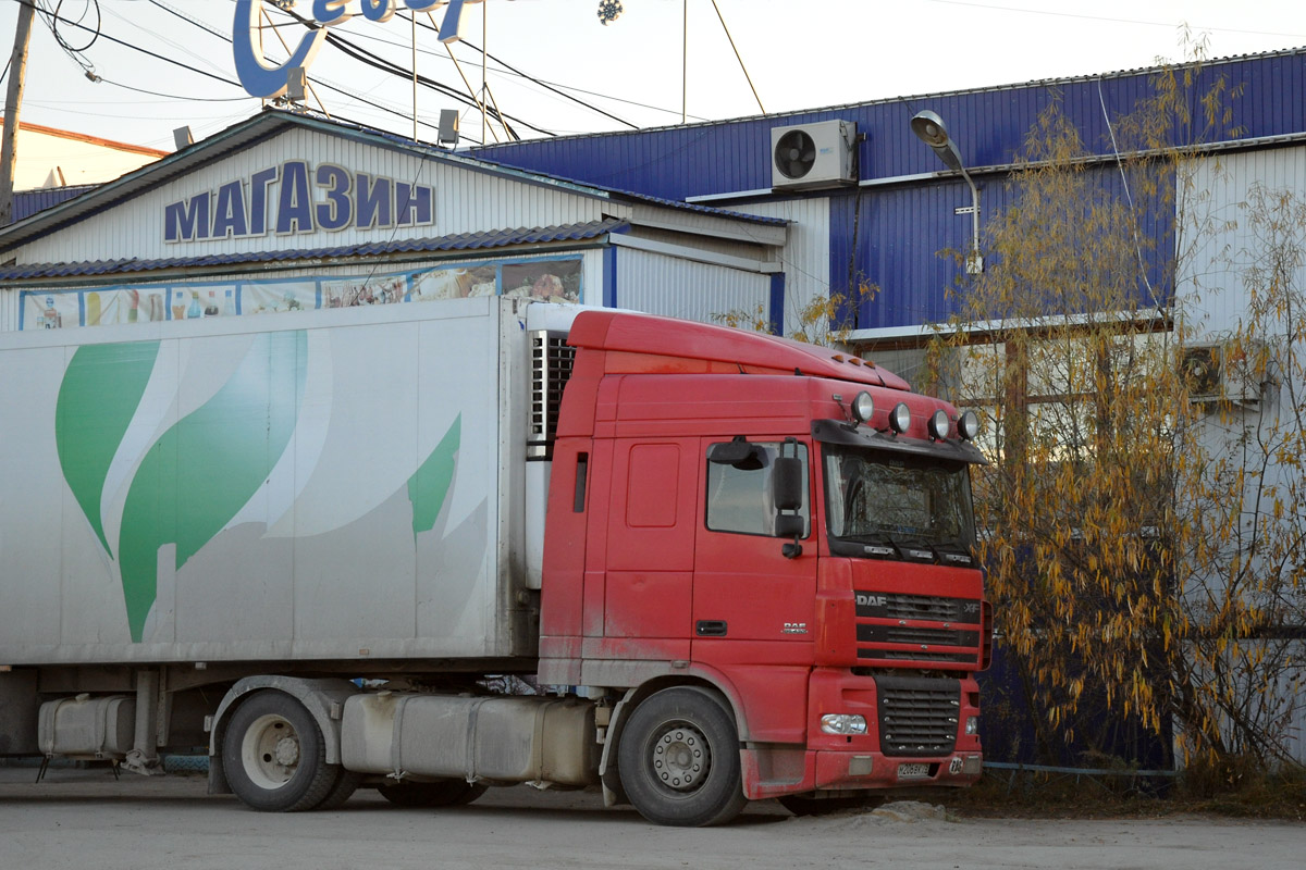 Забайкальский край, № М 206 ВК 75 — DAF XF95 FT