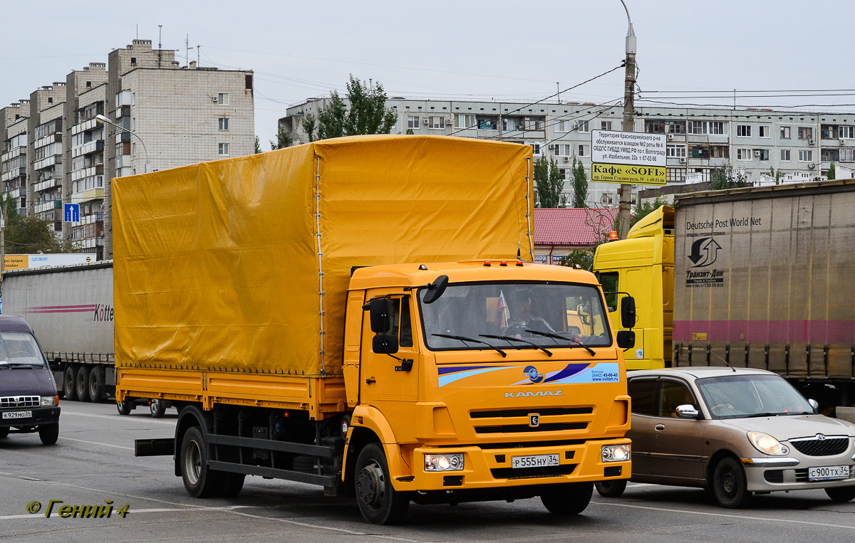 Волгоградская область, № Р 555 НУ 34 — КамАЗ-4308-R4