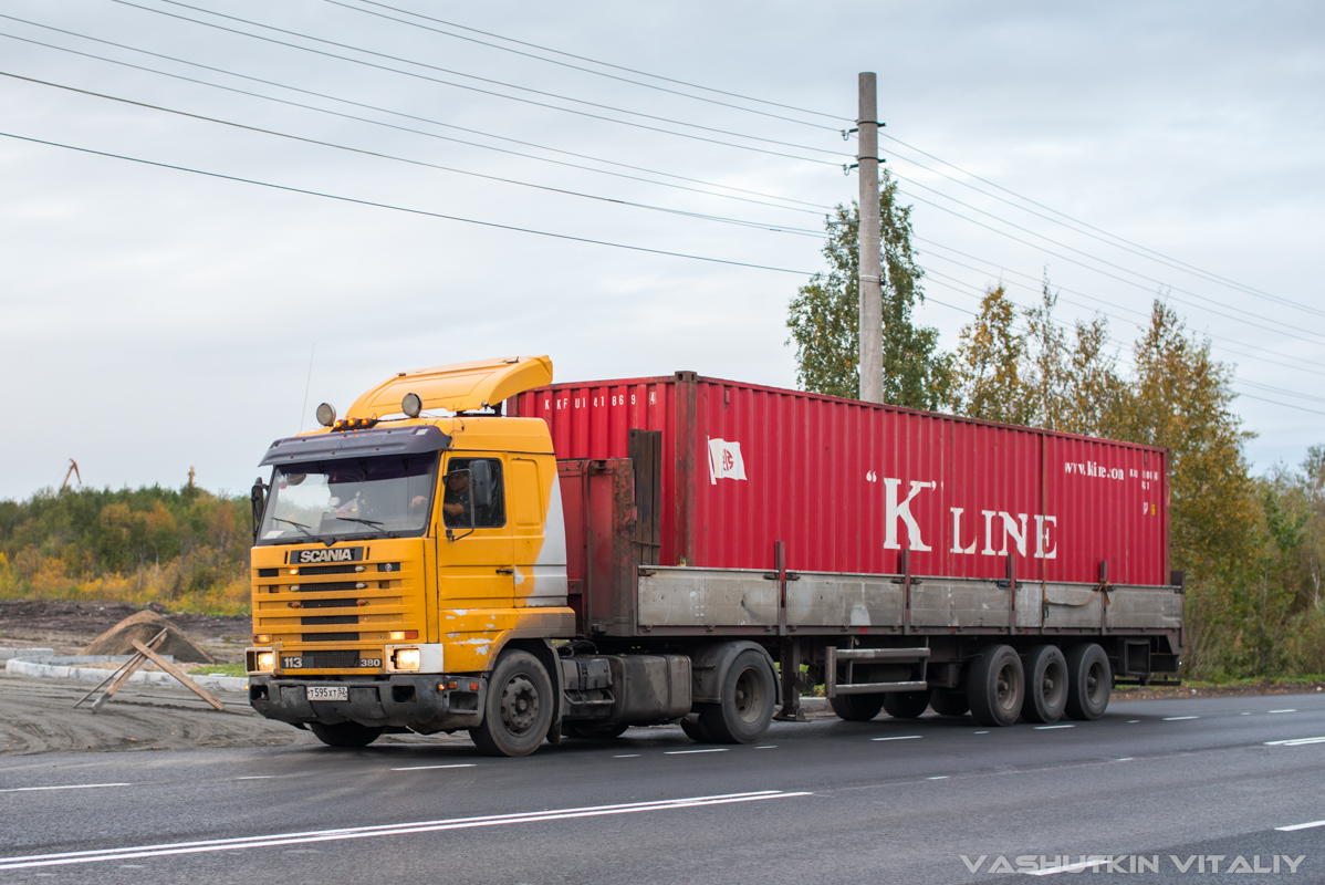 Нижегородская область, № Т 595 ХТ 52 — Scania (III) (общая модель)