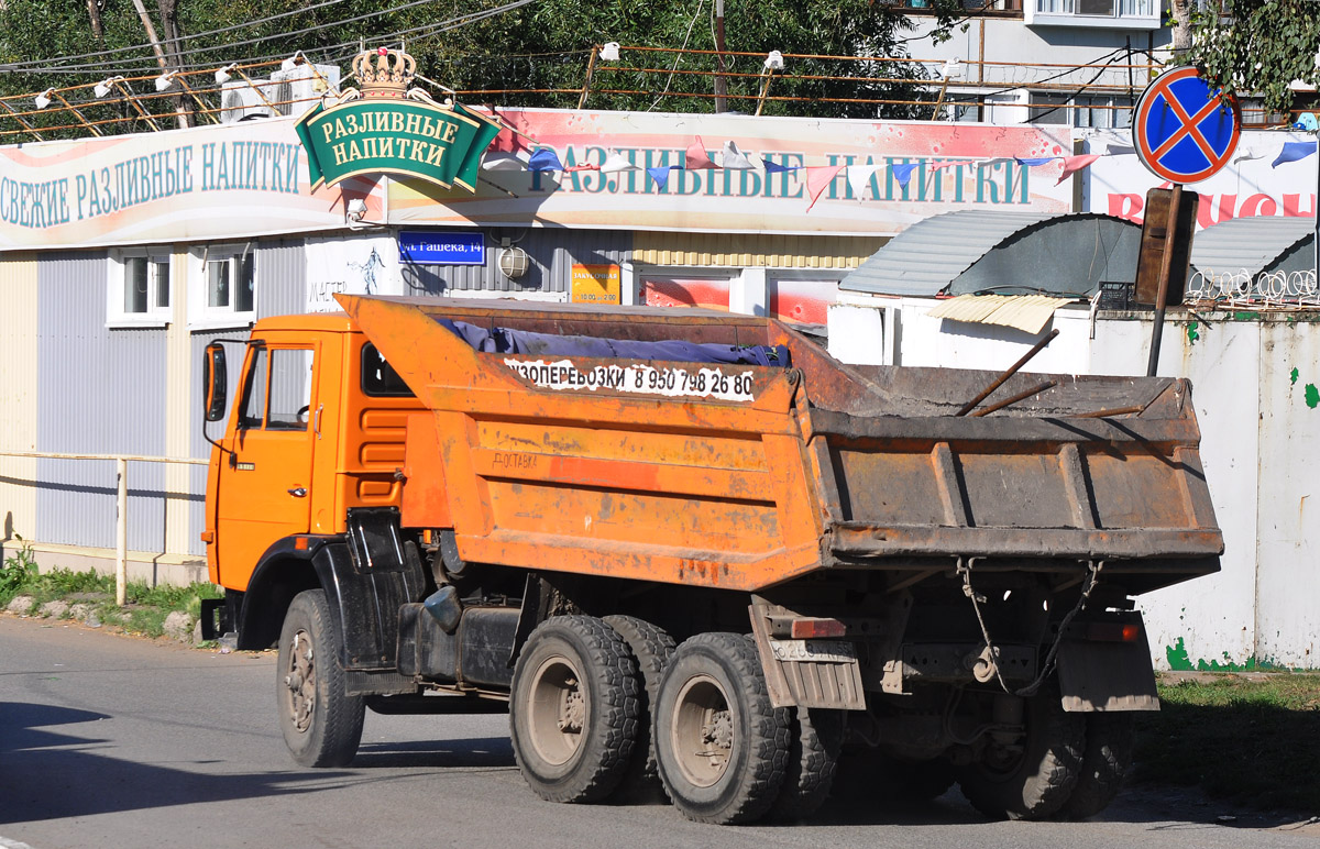 Омская область, № О 268 УК 55 — КамАЗ-55111 [551110]