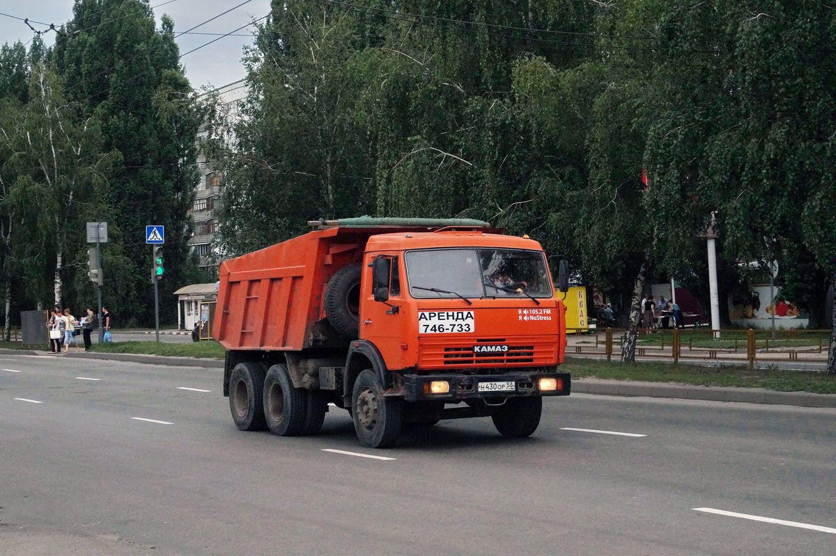 Пензенская область, № Н 430 ОР 58 — КамАЗ-65115-02 [65115C]