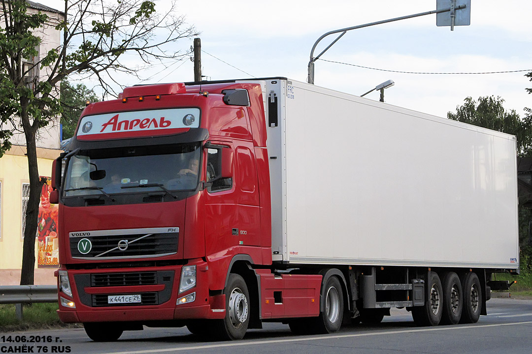 Архангельская область, № К 441 СЕ 29 — Volvo ('2008) FH.500