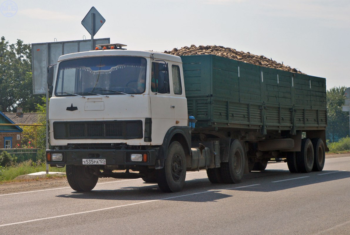 Краснодарский край, № Х 535 РА 123 — МАЗ-54329