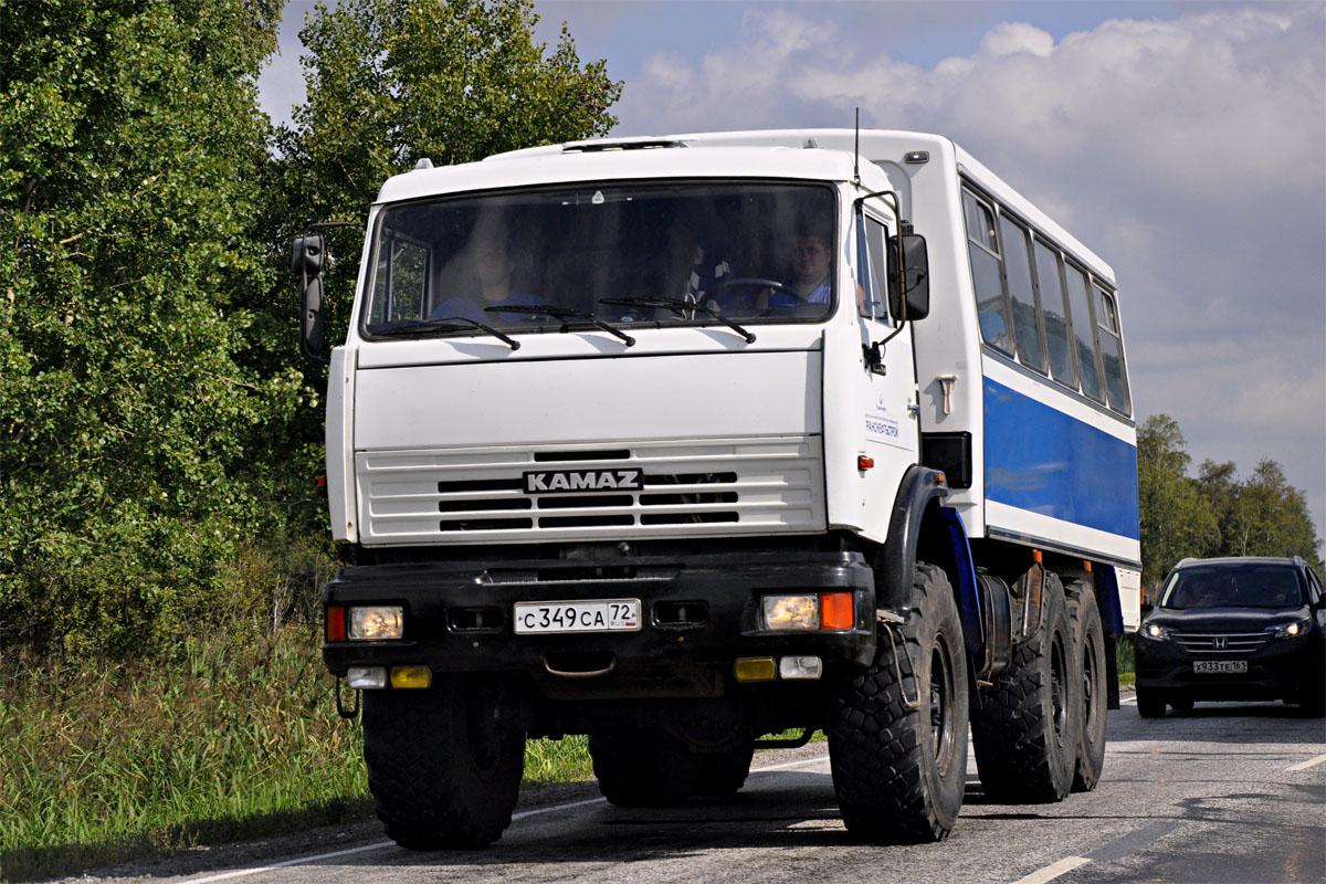 Тюменская область, № С 349 СА 72 — КамАЗ-43114-15 [43114R]