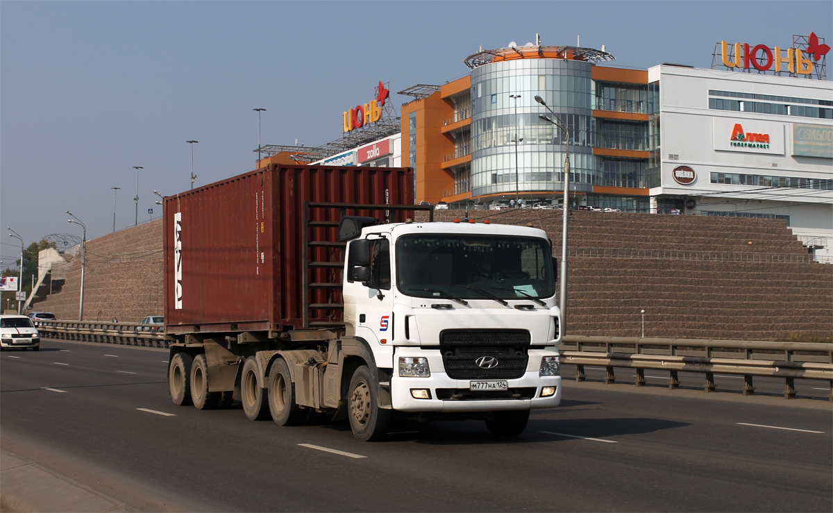 Красноярский край, № М 777 НА 124 — Hyundai Power Truck HD1000