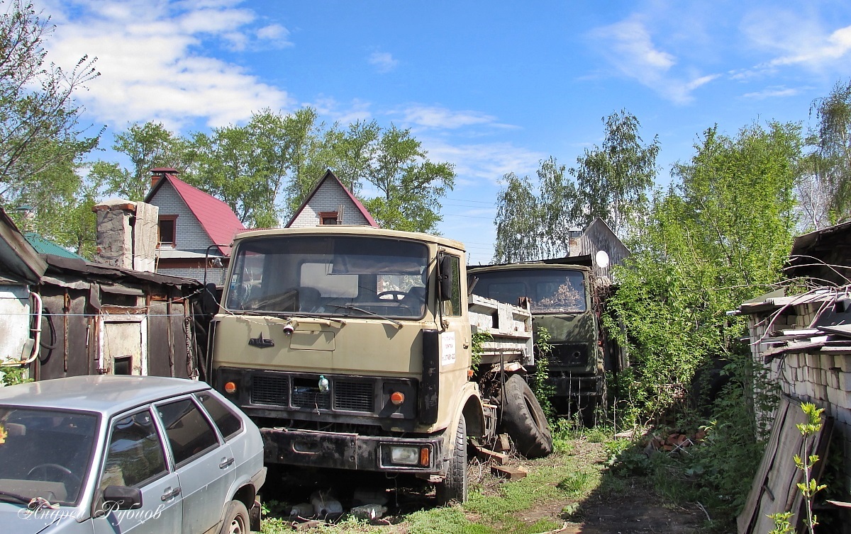 Тамбовская область, № (68) Б/Н 0018 — МАЗ-5551 [555100]; Тамбовская область — Разные фотографии (Автомобили); Тамбовская область — Брошенные и разукомплектованные грузовики