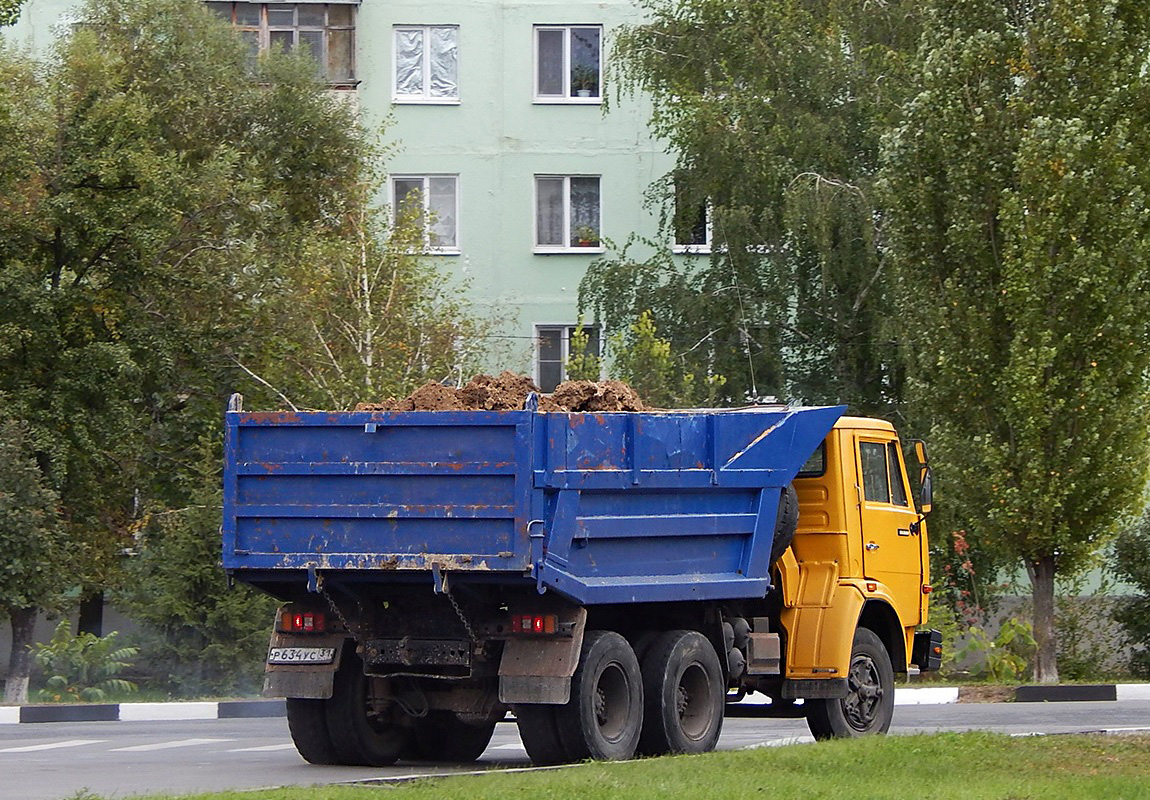 Белгородская область, № Р 634 УС 31 — КамАЗ-5511