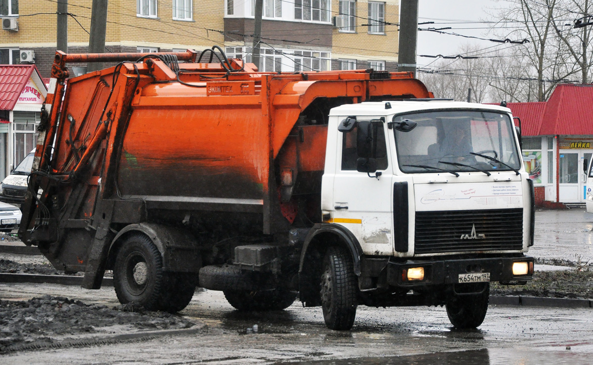 Омская область, № К 654 ТМ 197 — МАЗ-5337A2